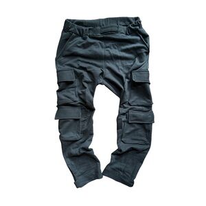 MNML FLEECE CARGO PANTS - LARGE